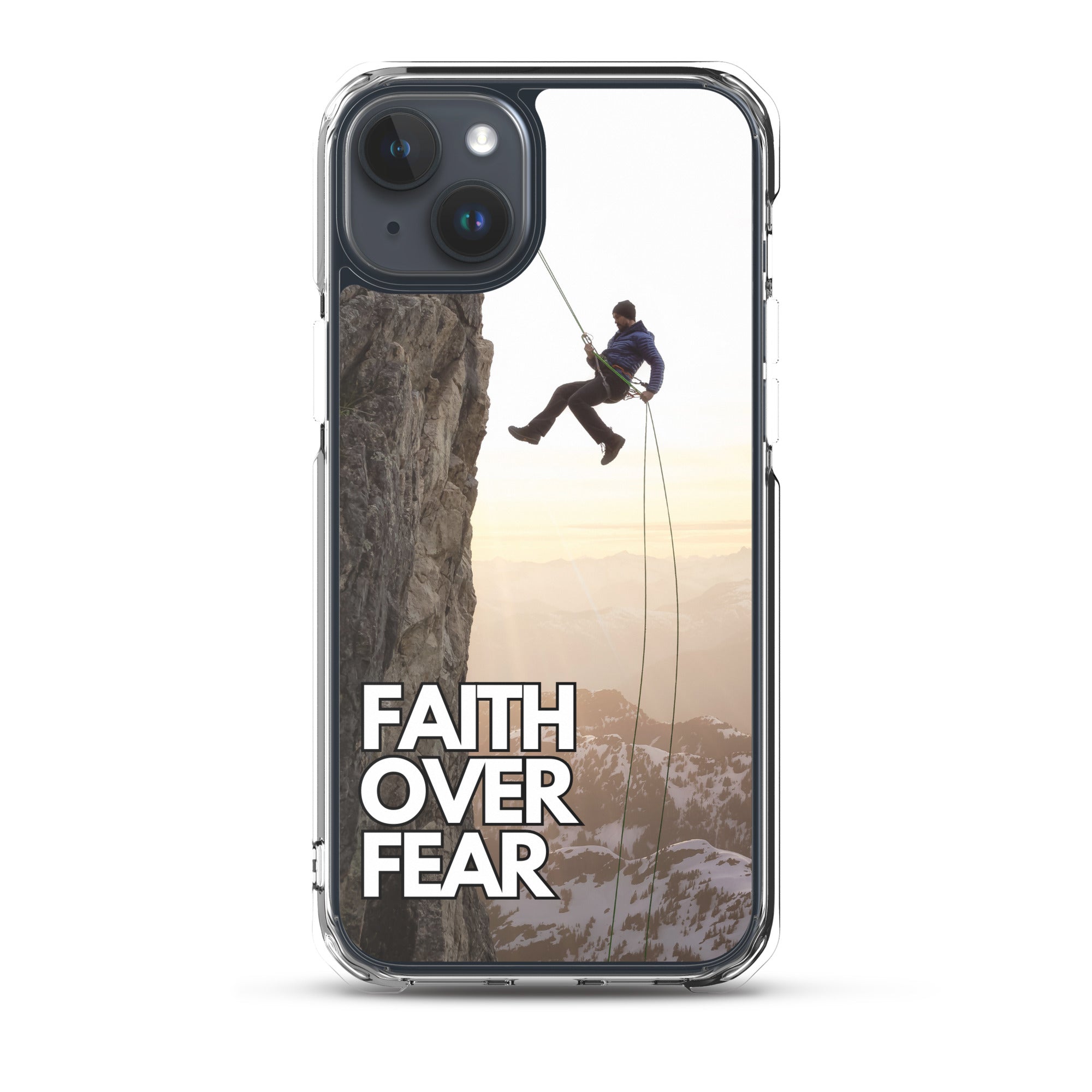 Faith over Fear iPhone-Hülle