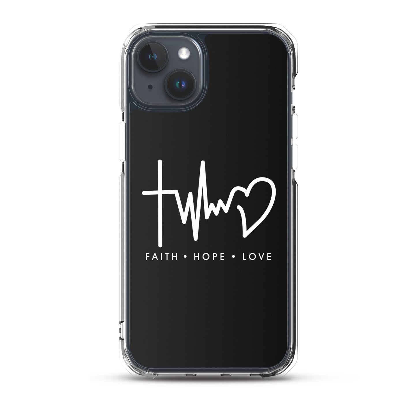 Glaube Liebe Hoffnung - christliche iPhone Handyhülle