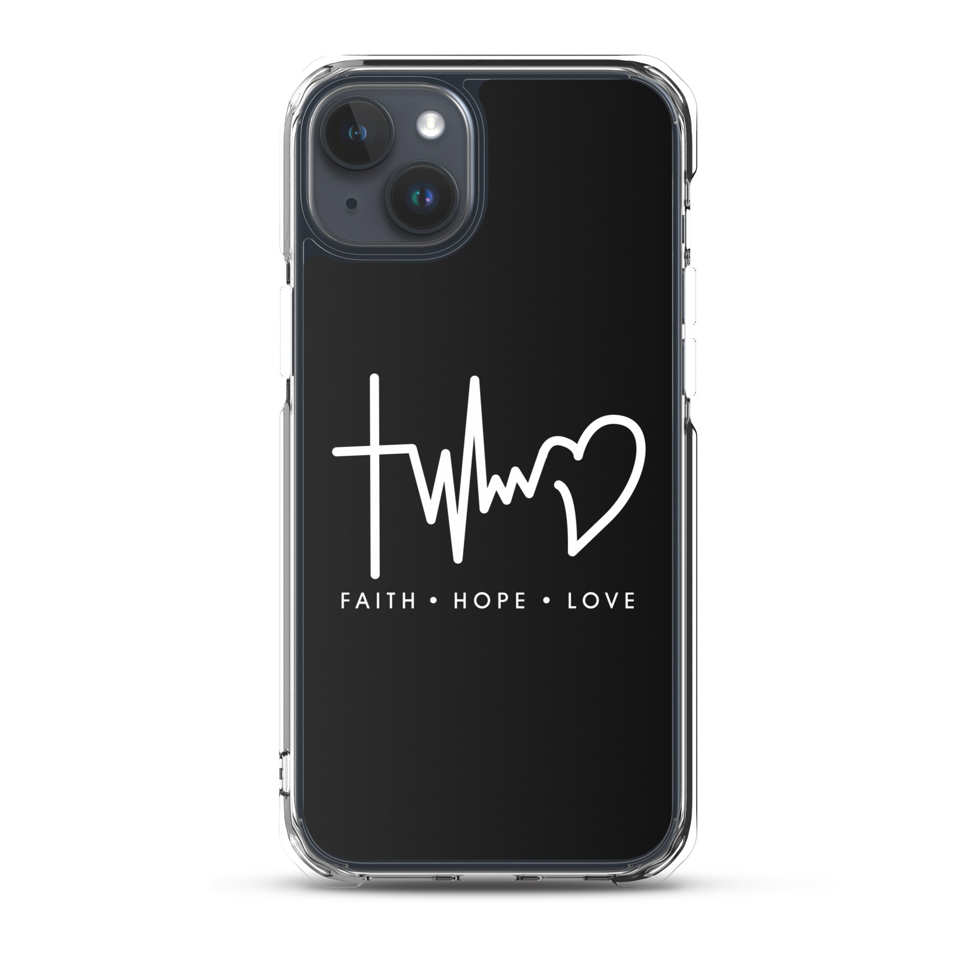 Glaube Liebe Hoffnung - christliche iPhone Handyhülle