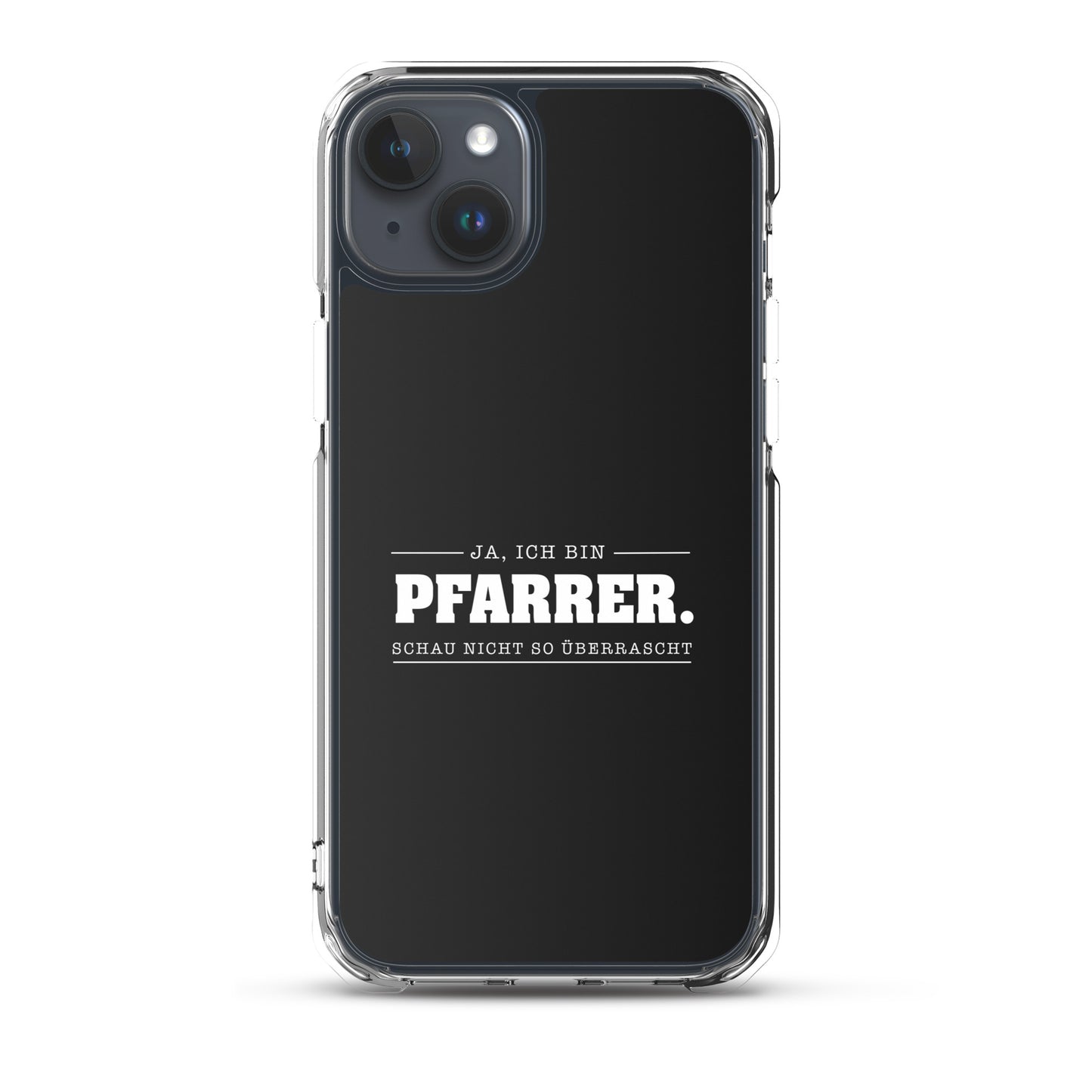 Ja ich bin Pfarrer Schau nicht so überrascht iPhone-Hülle iPhone-Hülle