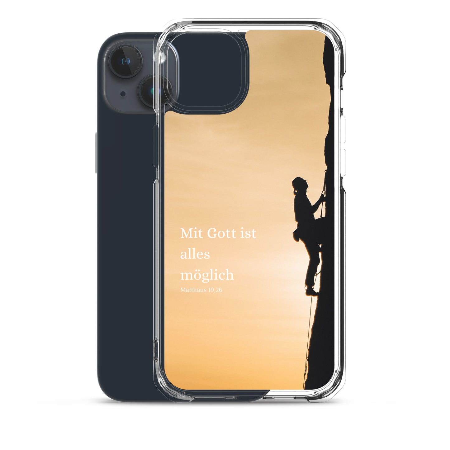 Mitt Gott ist alles möglich iPhone-Hülle