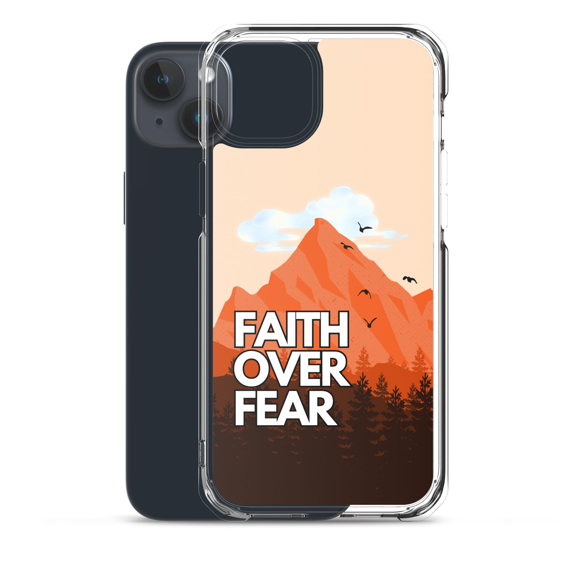 Faith over Fear iPhone-Hülle