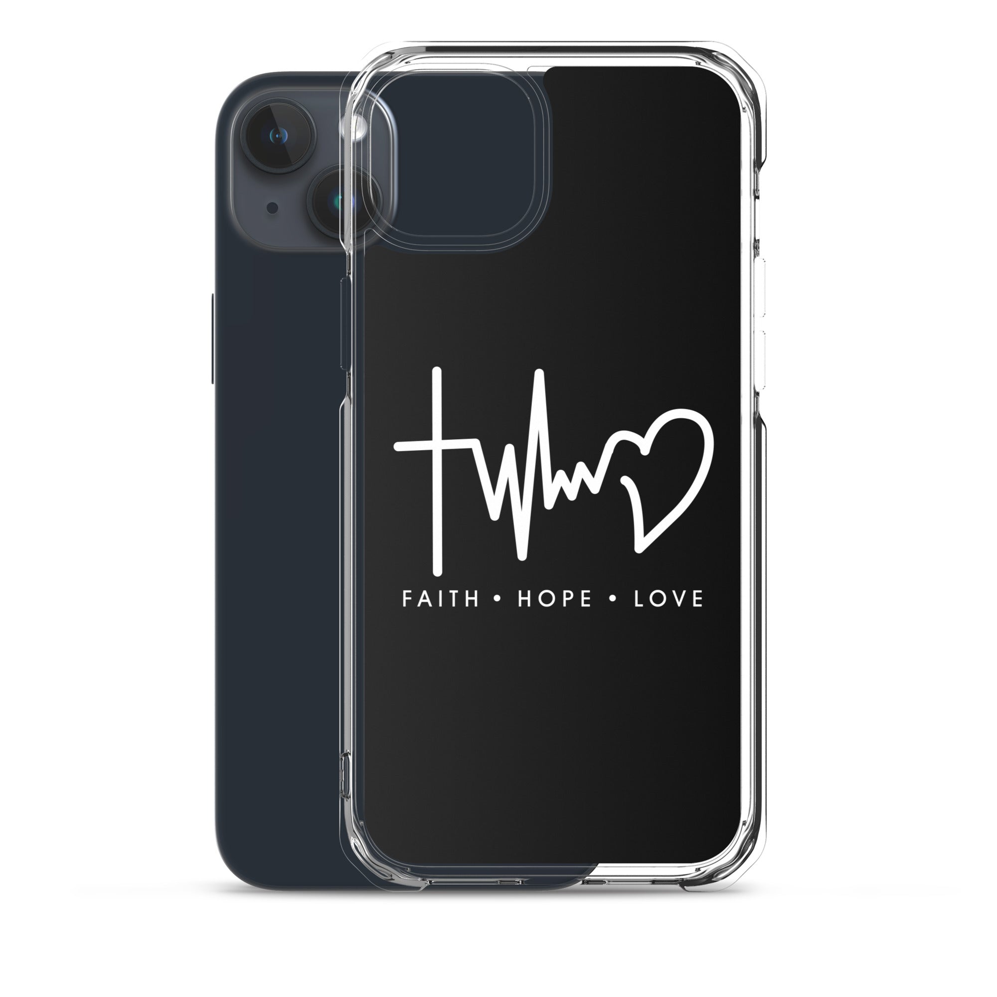 Glaube Liebe Hoffnung - christliche iPhone Handyhülle
