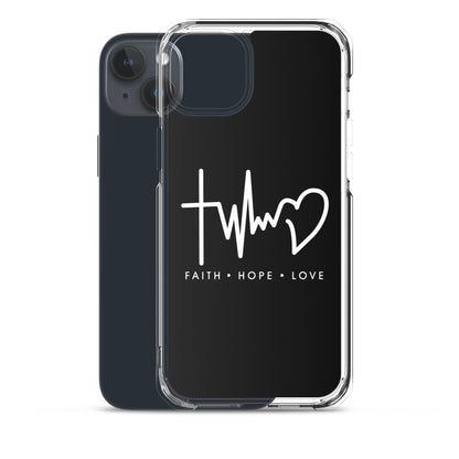 Glaube Liebe Hoffnung - christliche iPhone Handyhülle