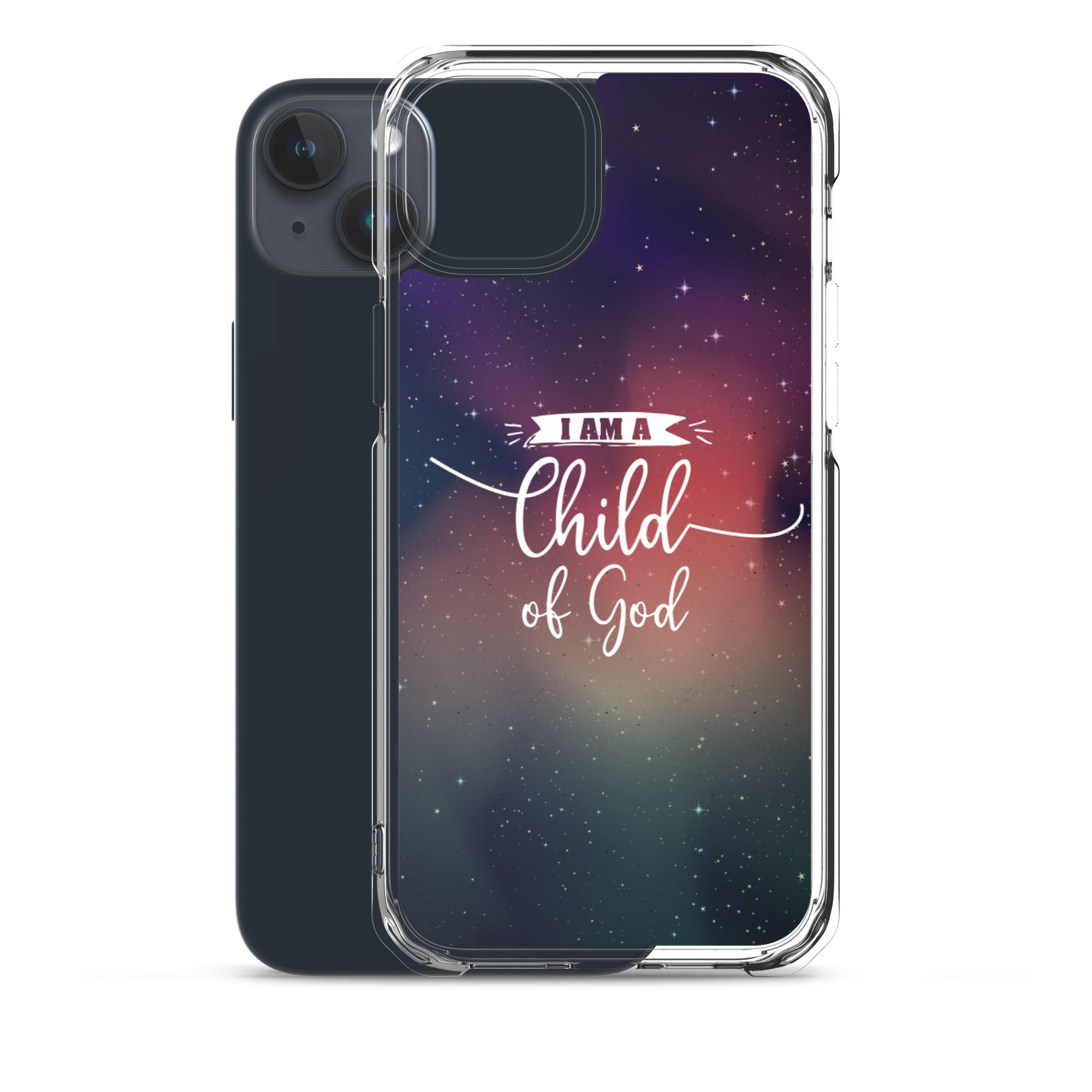 I am a Child of God Universe Design - christliche iPhone Handyhülle