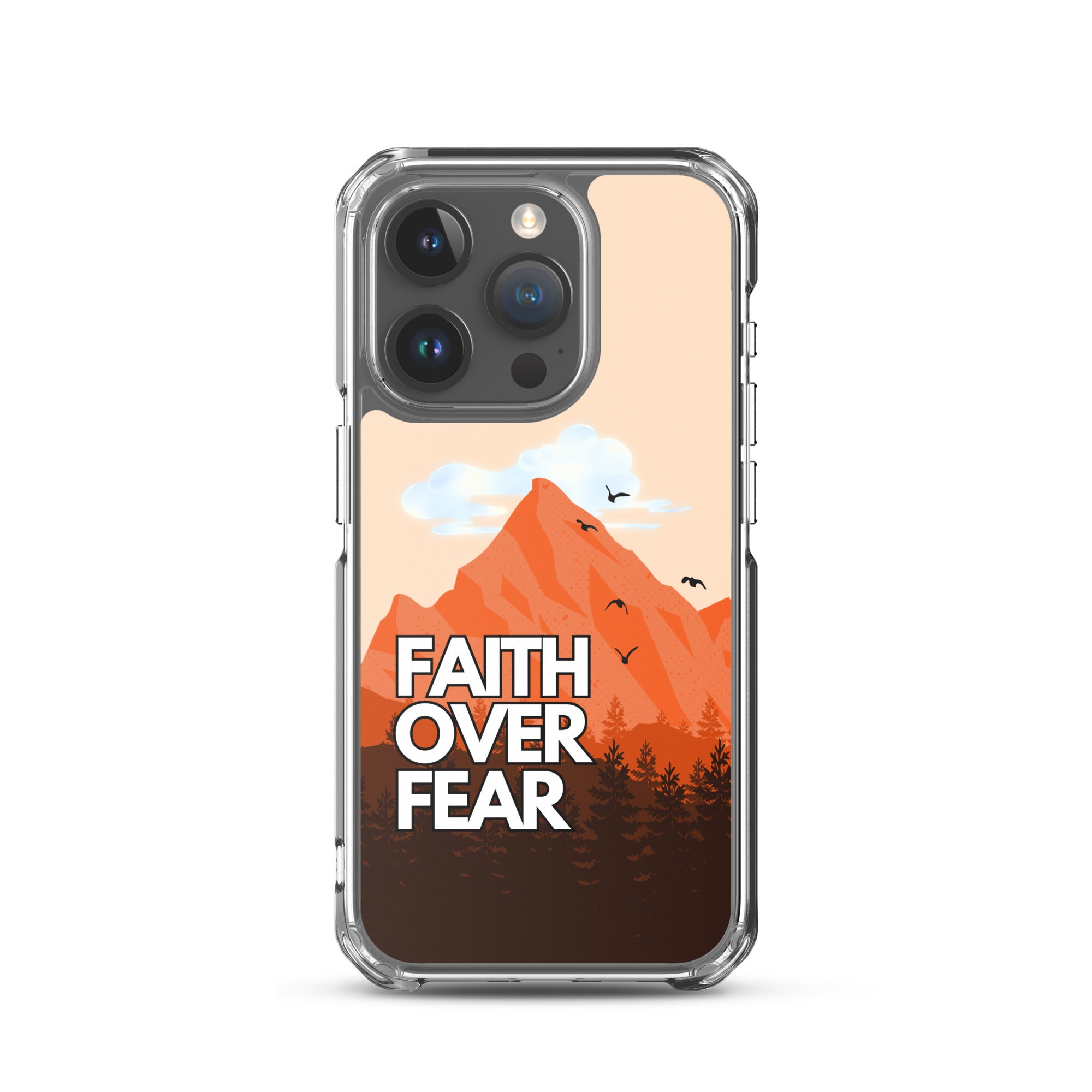 Faith over Fear iPhone-Hülle