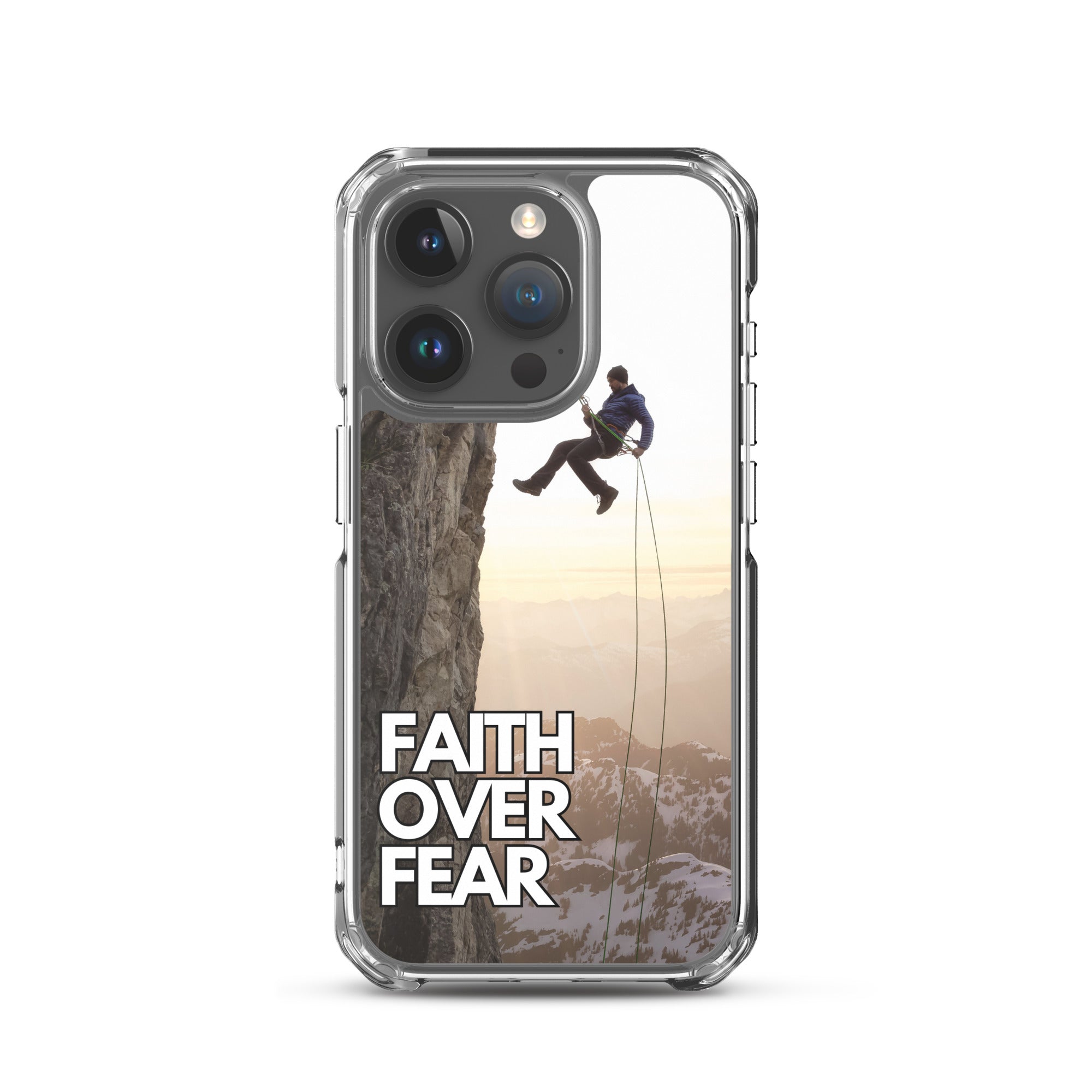 Faith over Fear iPhone-Hülle