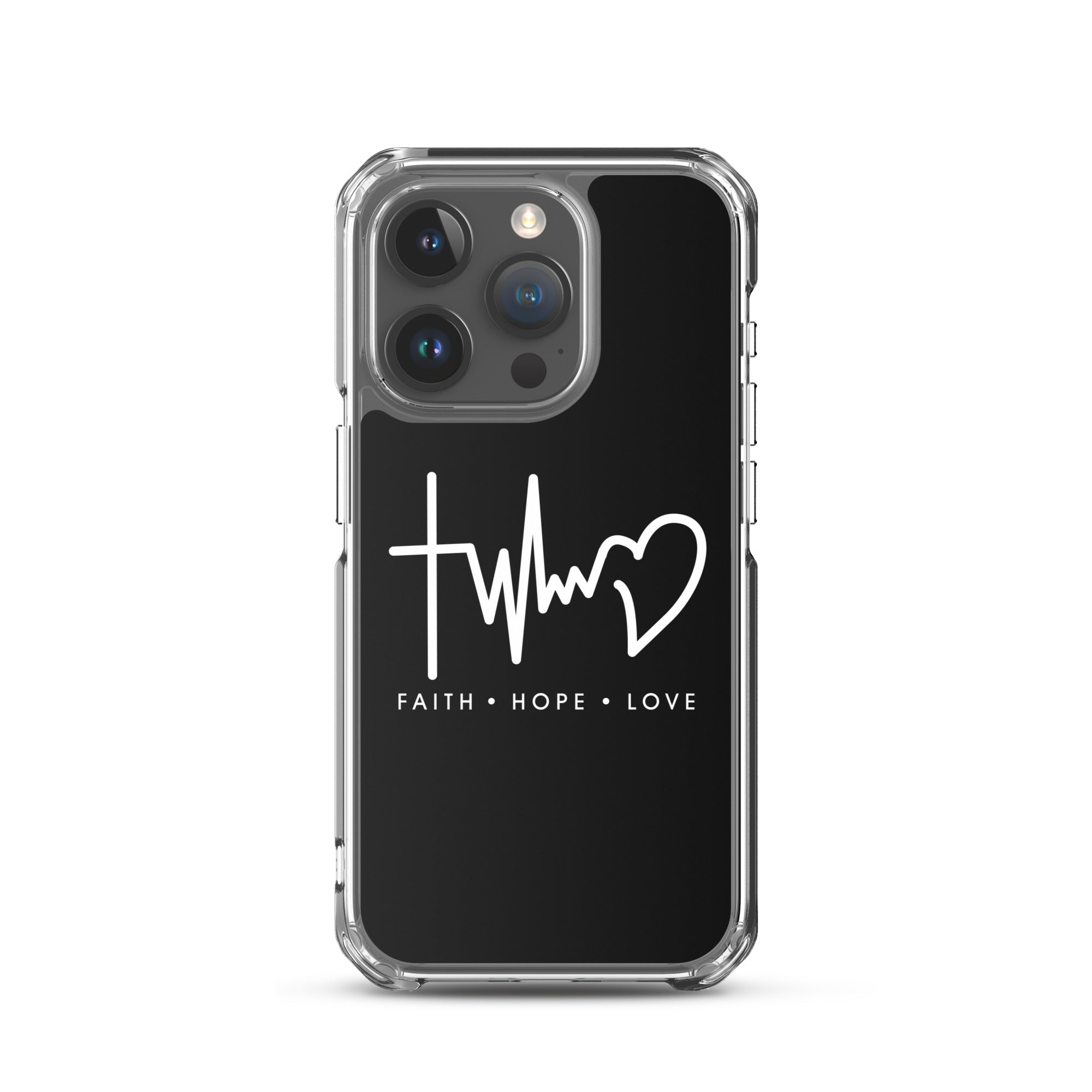 Glaube Liebe Hoffnung - christliche iPhone Handyhülle