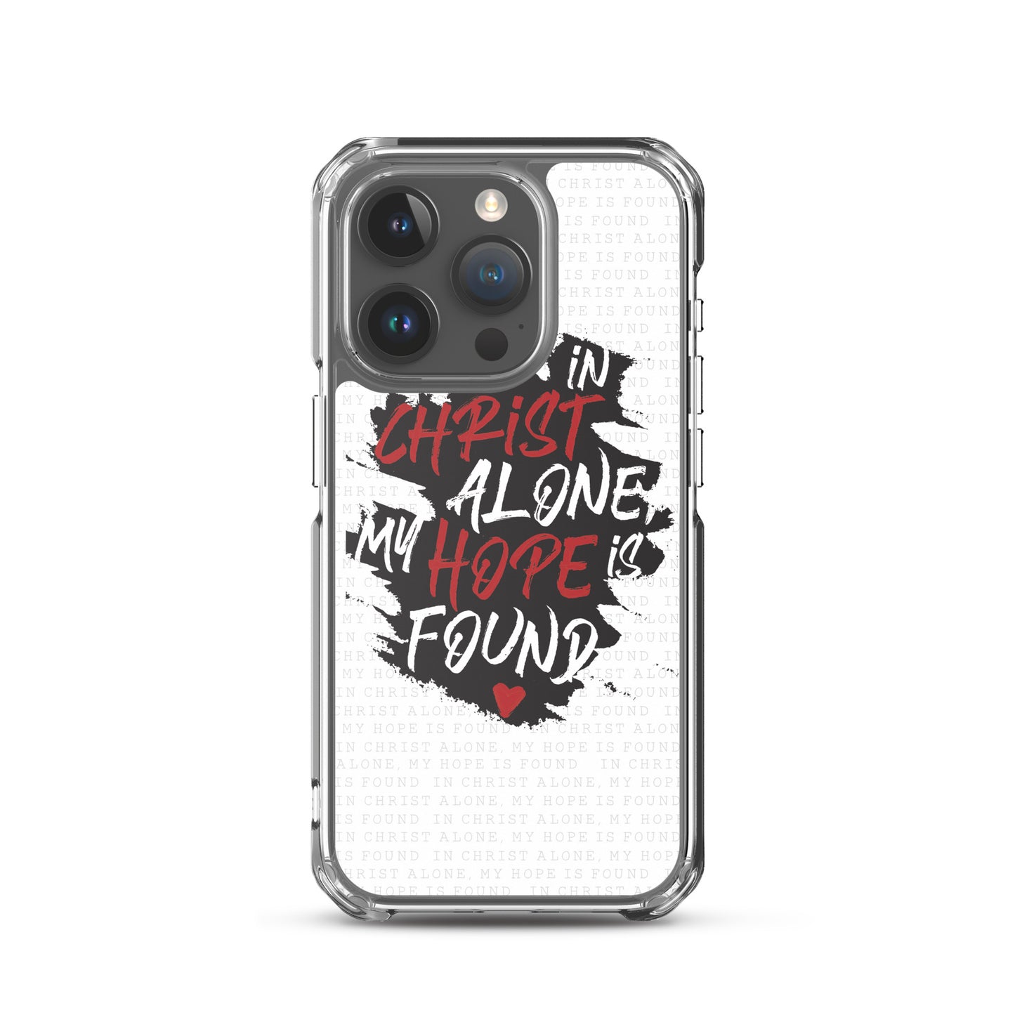 In Christ alone my Hope is found - christliche iPhone Handyhülle