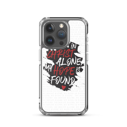 In Christ alone my Hope is found - christliche iPhone Handyhülle