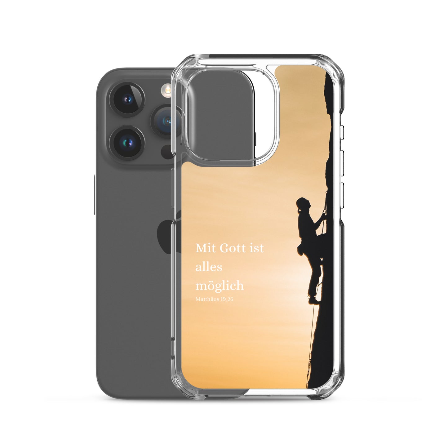 Mitt Gott ist alles möglich iPhone-Hülle