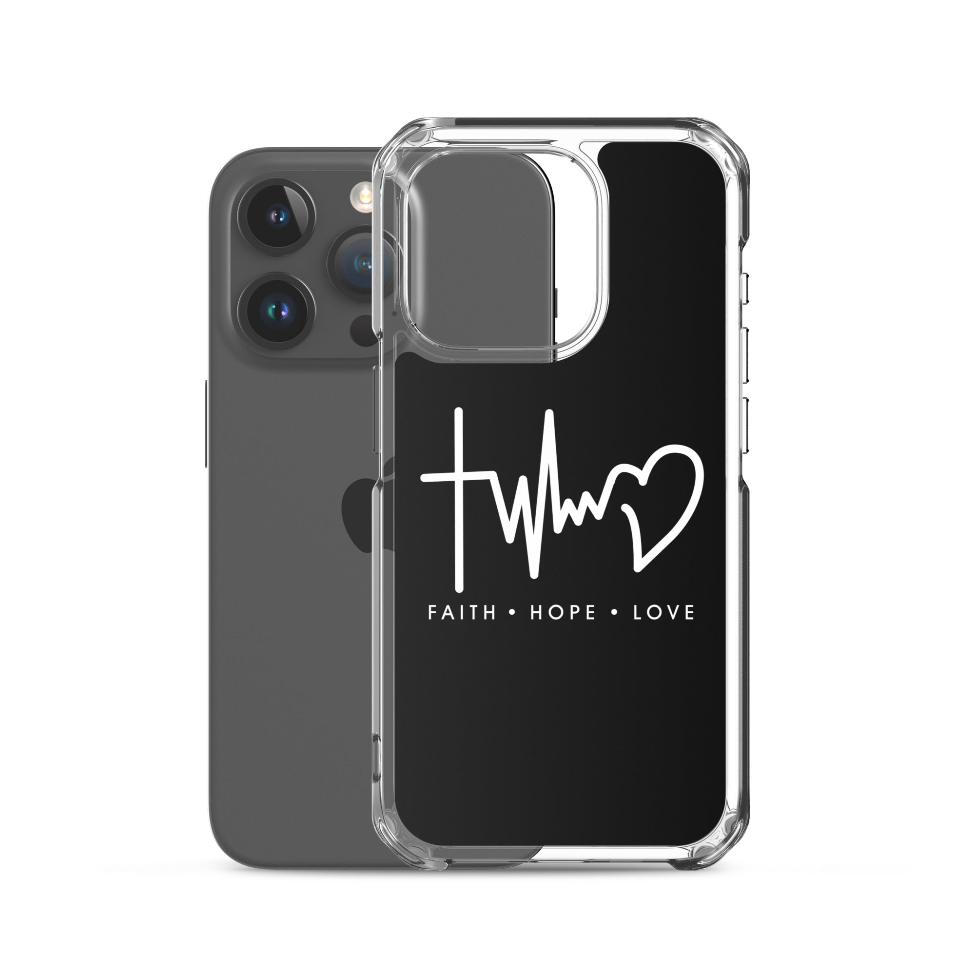 Glaube Liebe Hoffnung - christliche iPhone Handyhülle