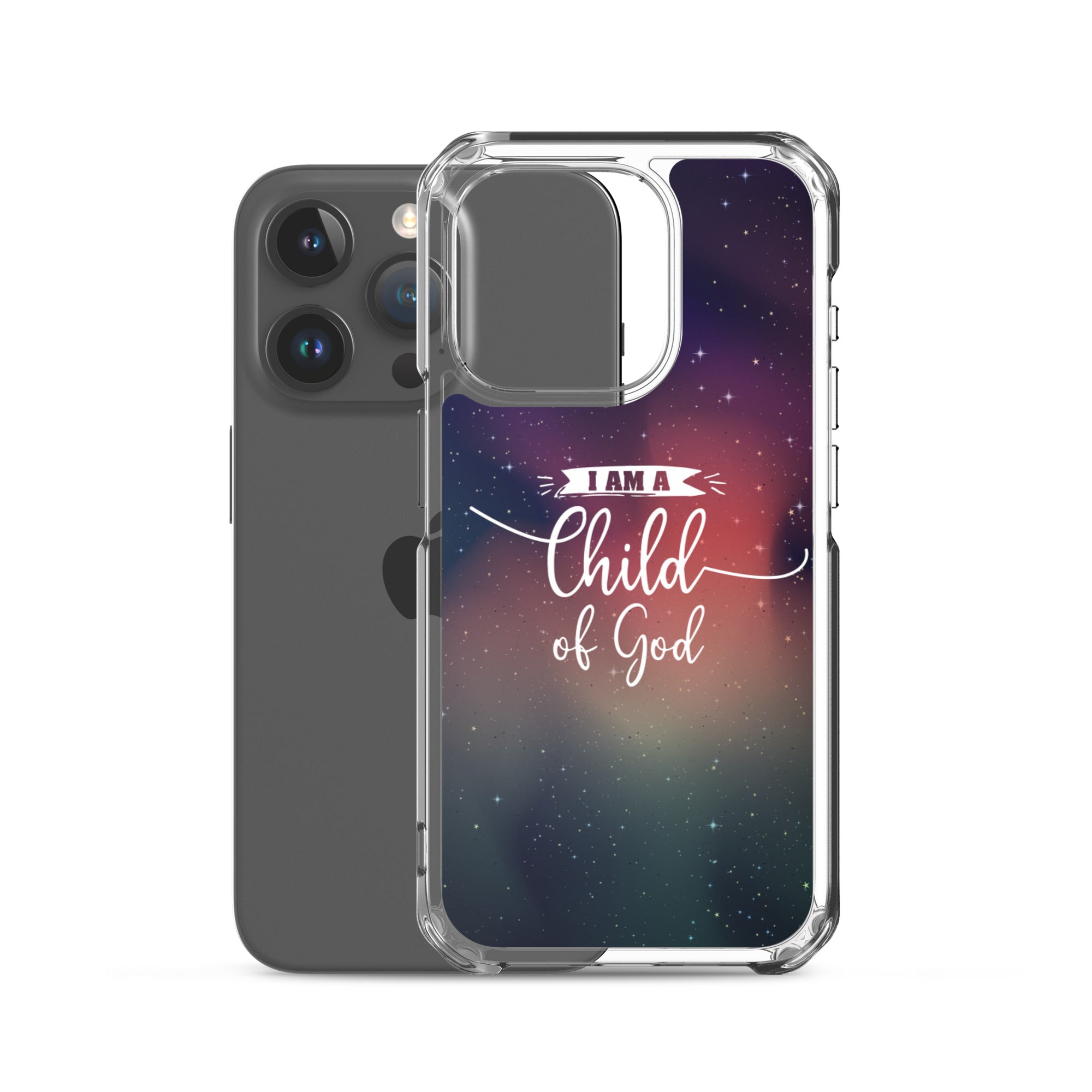 I am a Child of God Universe Design - christliche iPhone Handyhülle