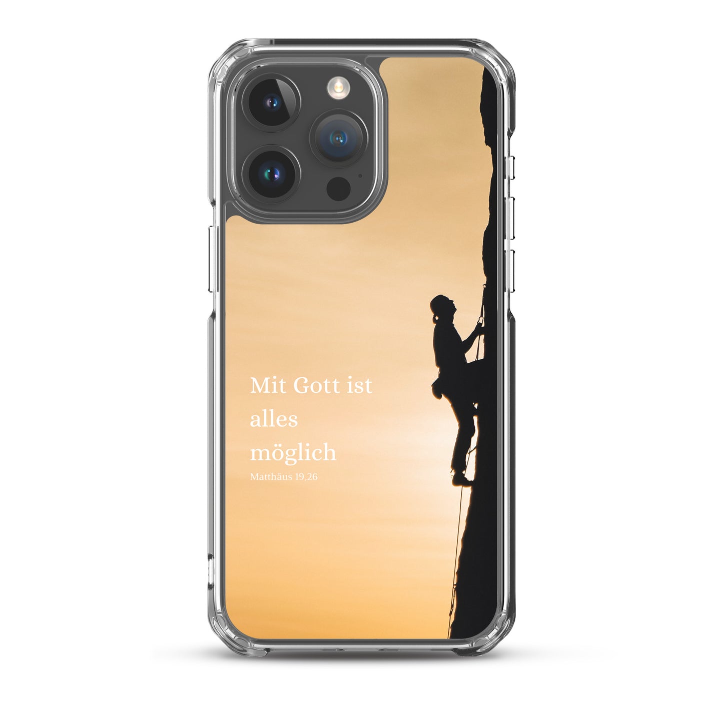 Mitt Gott ist alles möglich iPhone-Hülle