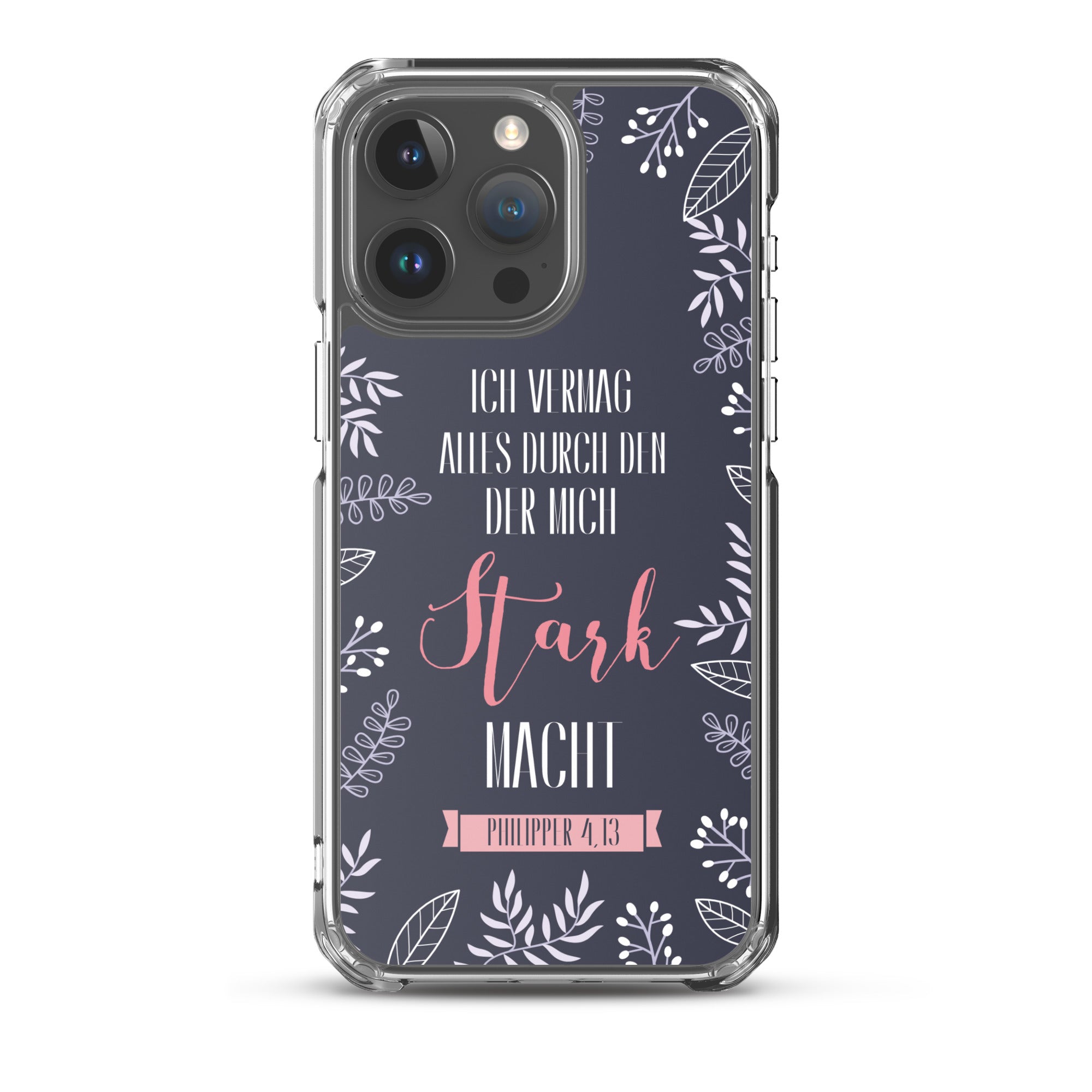 Ich vermag alles durch Christus iPhone-Hülle