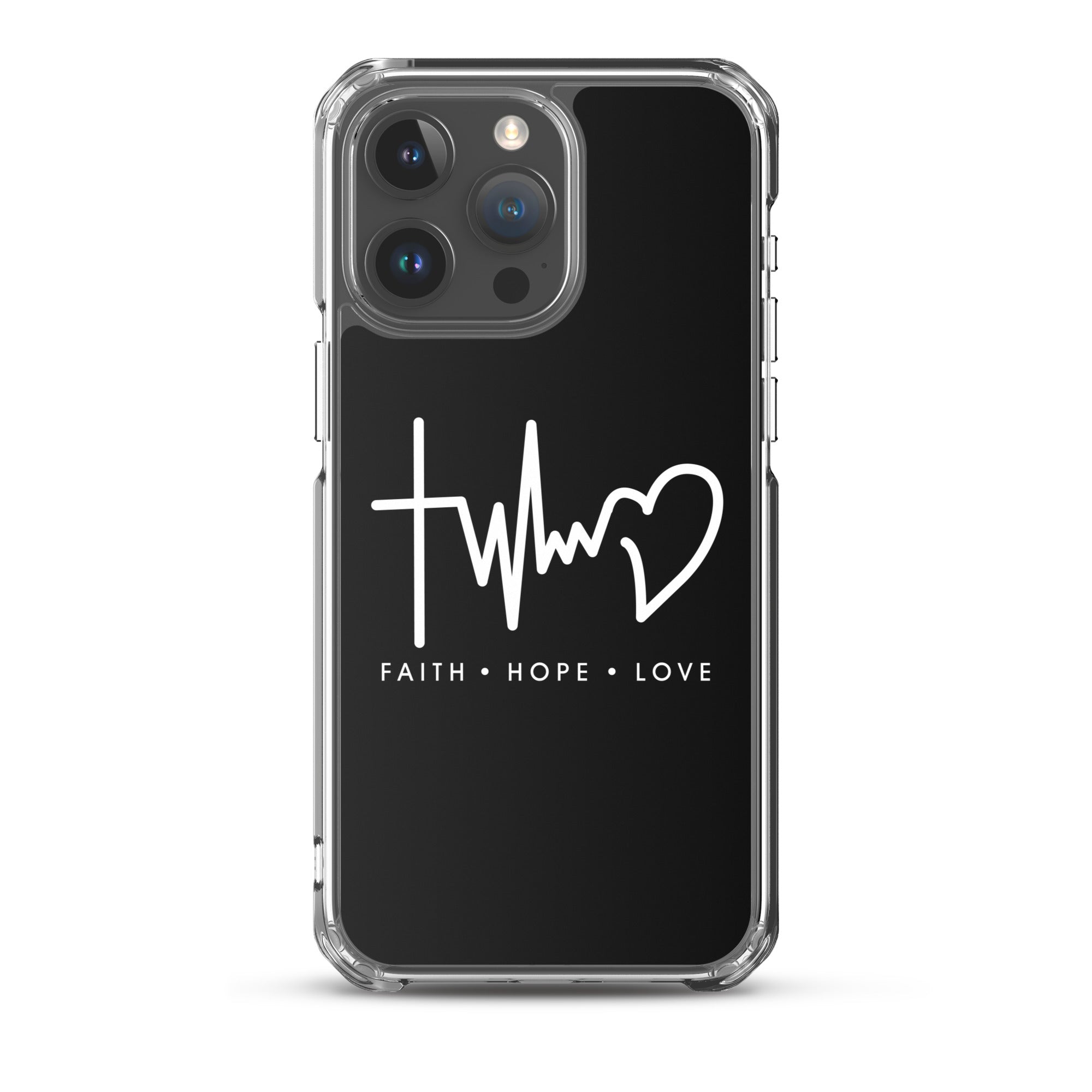 Glaube Liebe Hoffnung - christliche iPhone Handyhülle