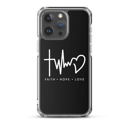 Glaube Liebe Hoffnung - christliche iPhone Handyhülle