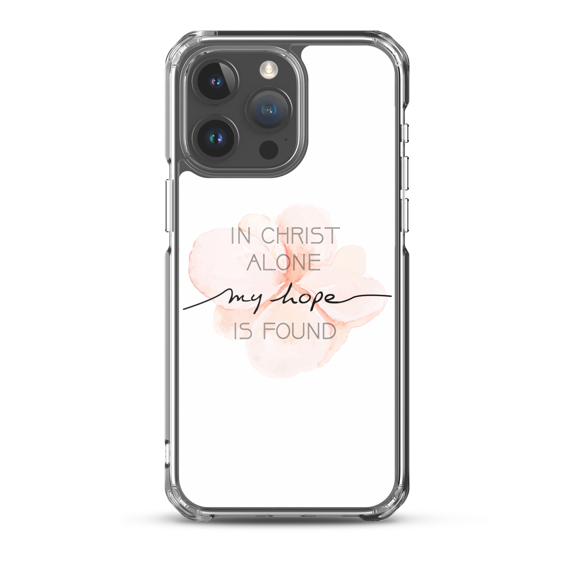 In Christ alone my Hope is found - christliche iPhone Handyhülle