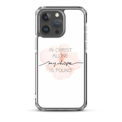 In Christ alone my Hope is found - christliche iPhone Handyhülle