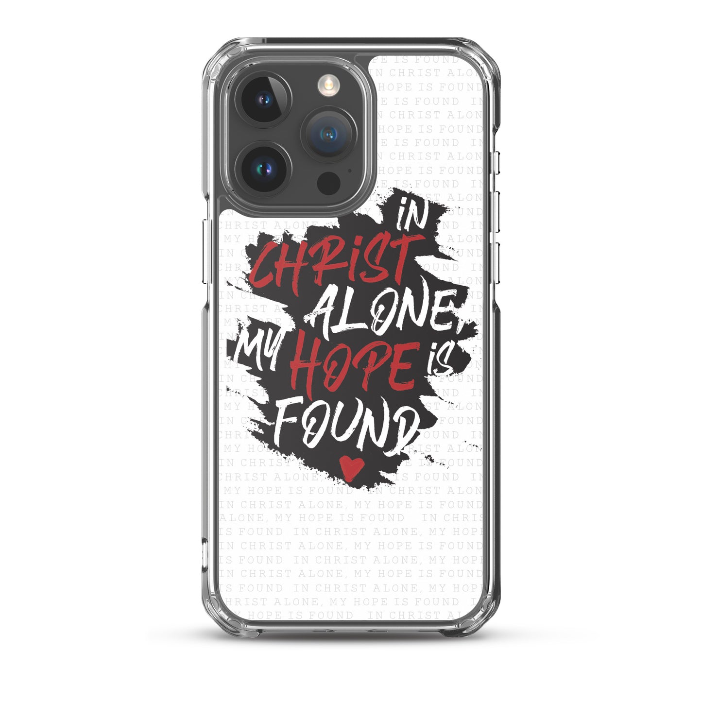 In Christ alone my Hope is found - christliche iPhone Handyhülle