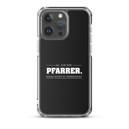 Ja ich bin Pfarrer Schau nicht so überrascht iPhone-Hülle iPhone-Hülle