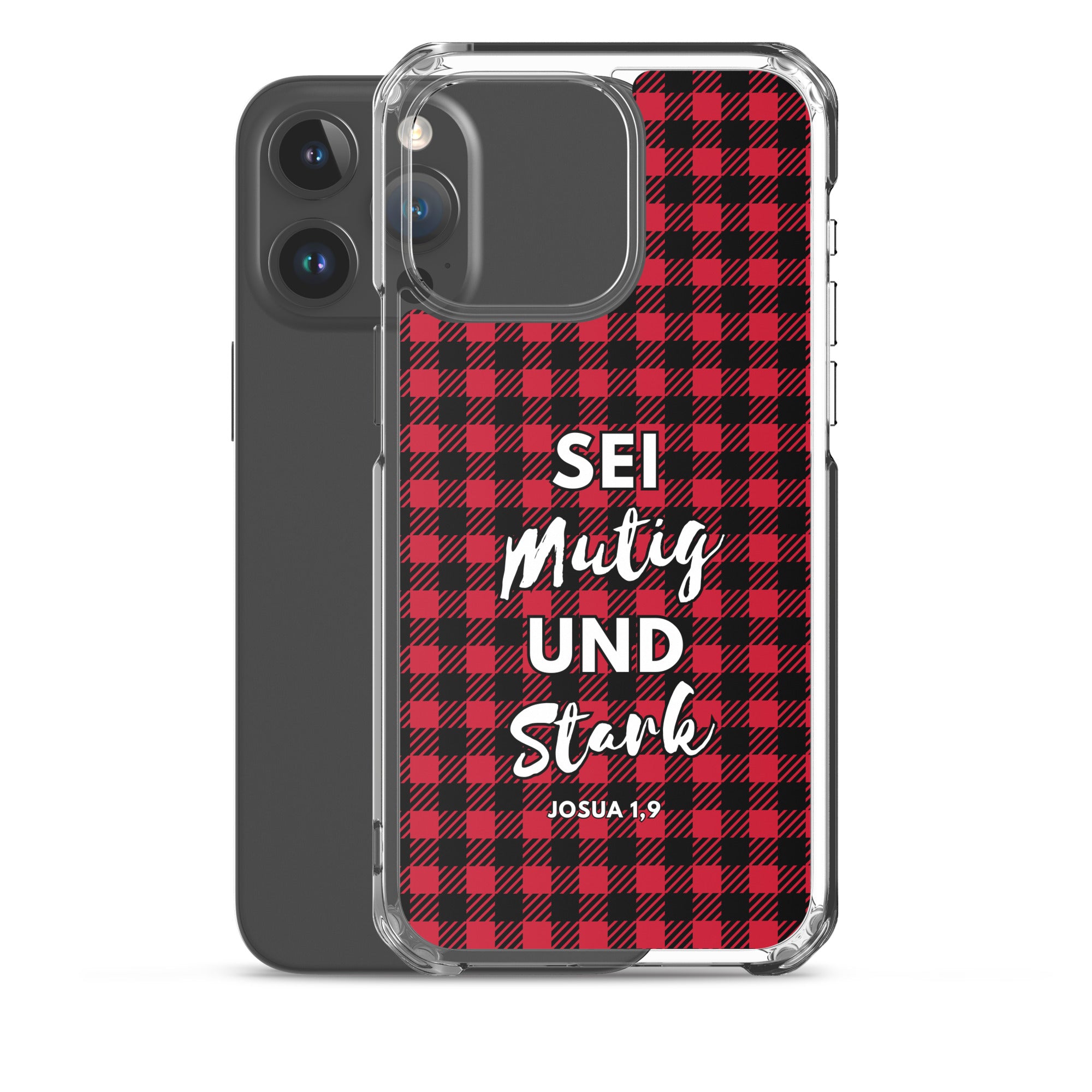 Sei mutig und stark Josua 1,9 iPhone-Hülle