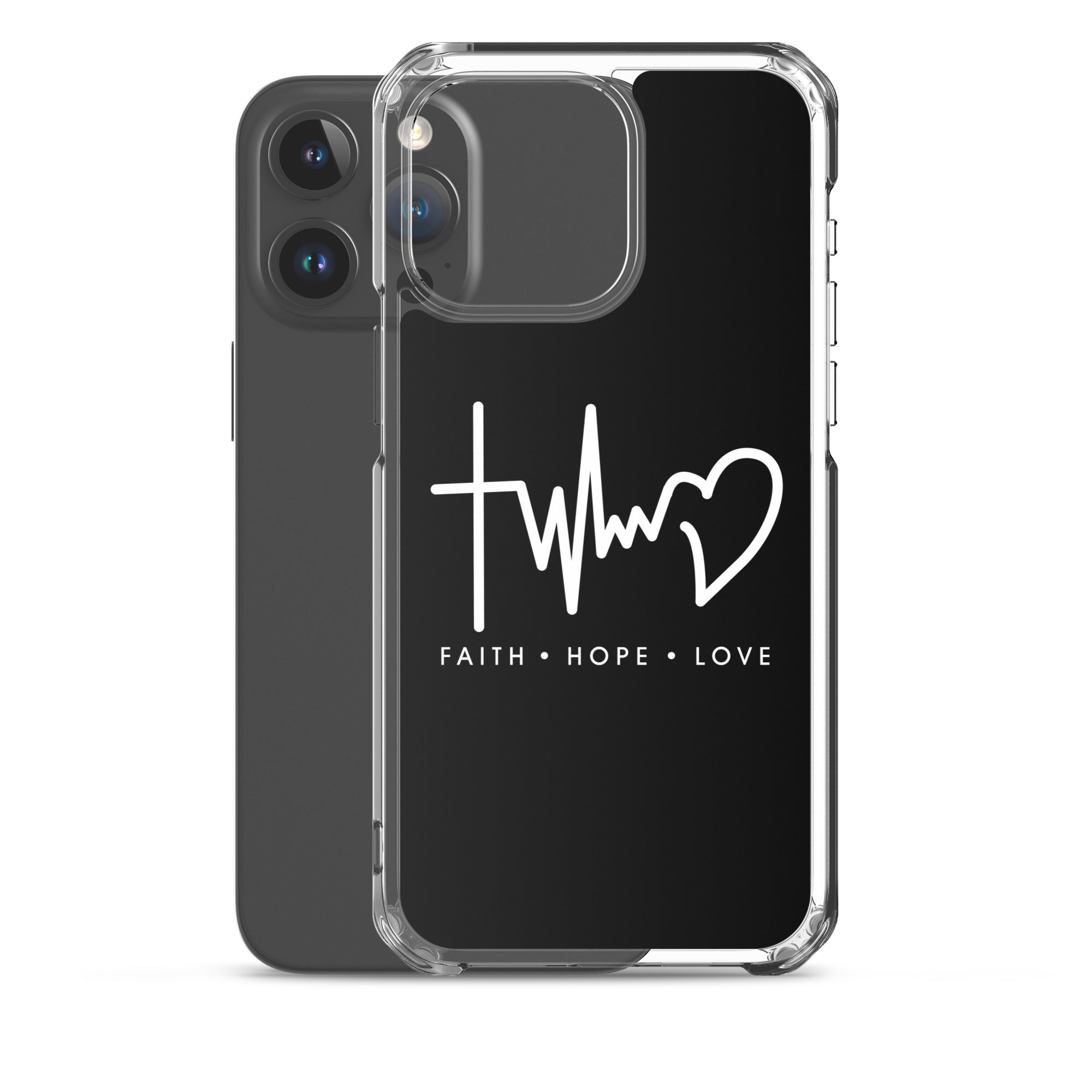 Glaube Liebe Hoffnung - christliche iPhone Handyhülle