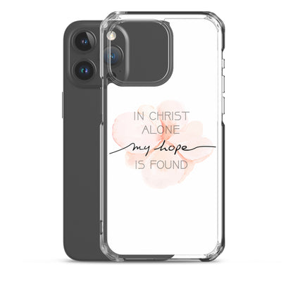 In Christ alone my Hope is found - christliche iPhone Handyhülle