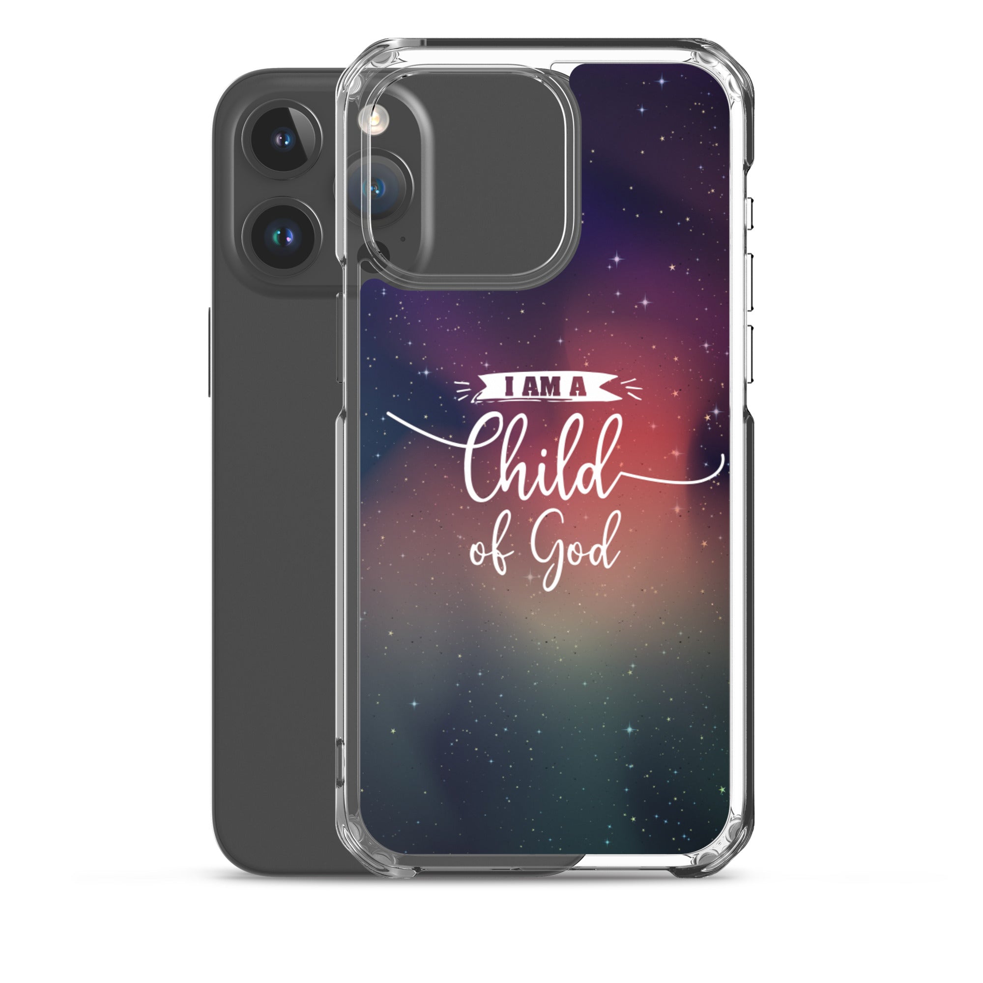 I am a Child of God Universe Design - christliche iPhone Handyhülle