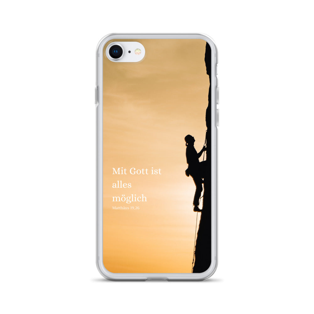 Mitt Gott ist alles möglich iPhone-Hülle