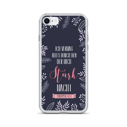 Ich vermag alles durch Christus iPhone-Hülle