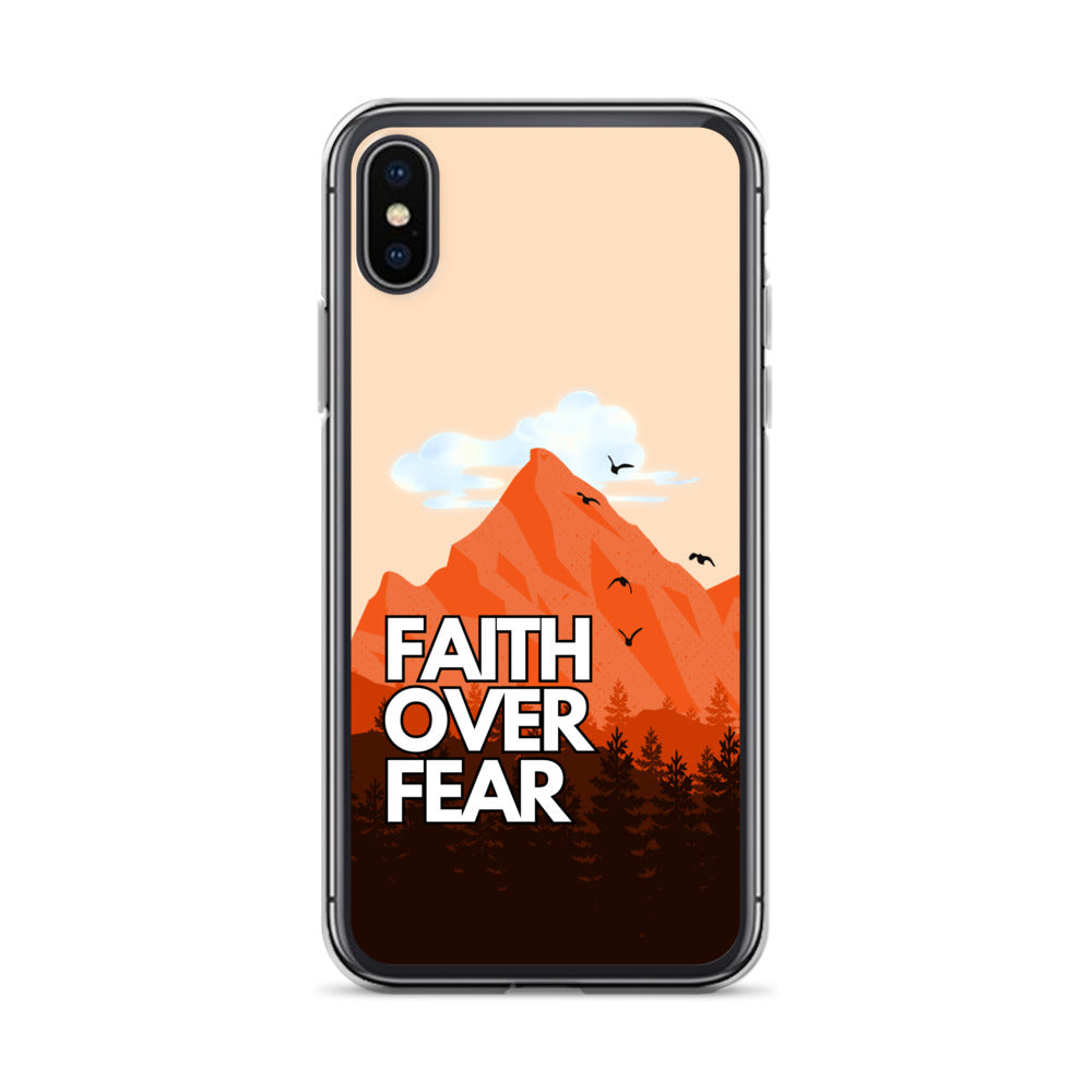 Faith over Fear iPhone-Hülle