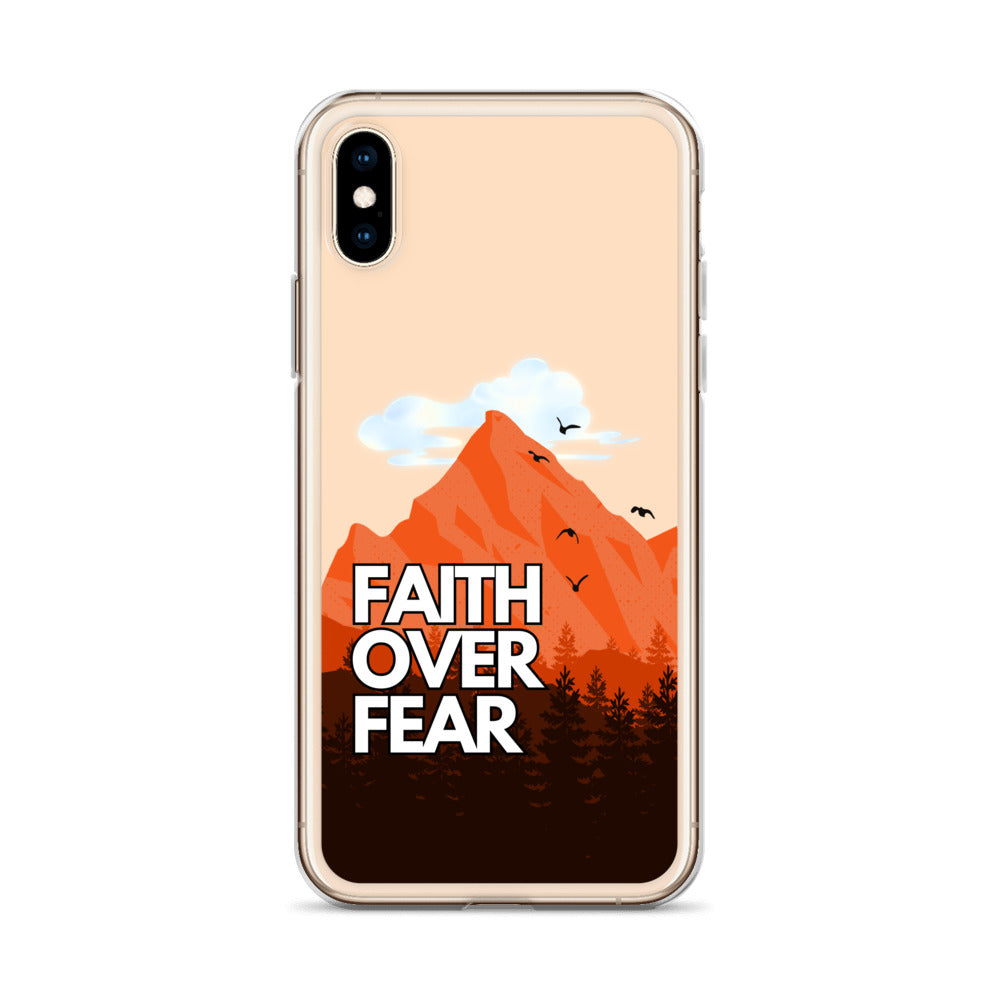 Faith over Fear iPhone-Hülle
