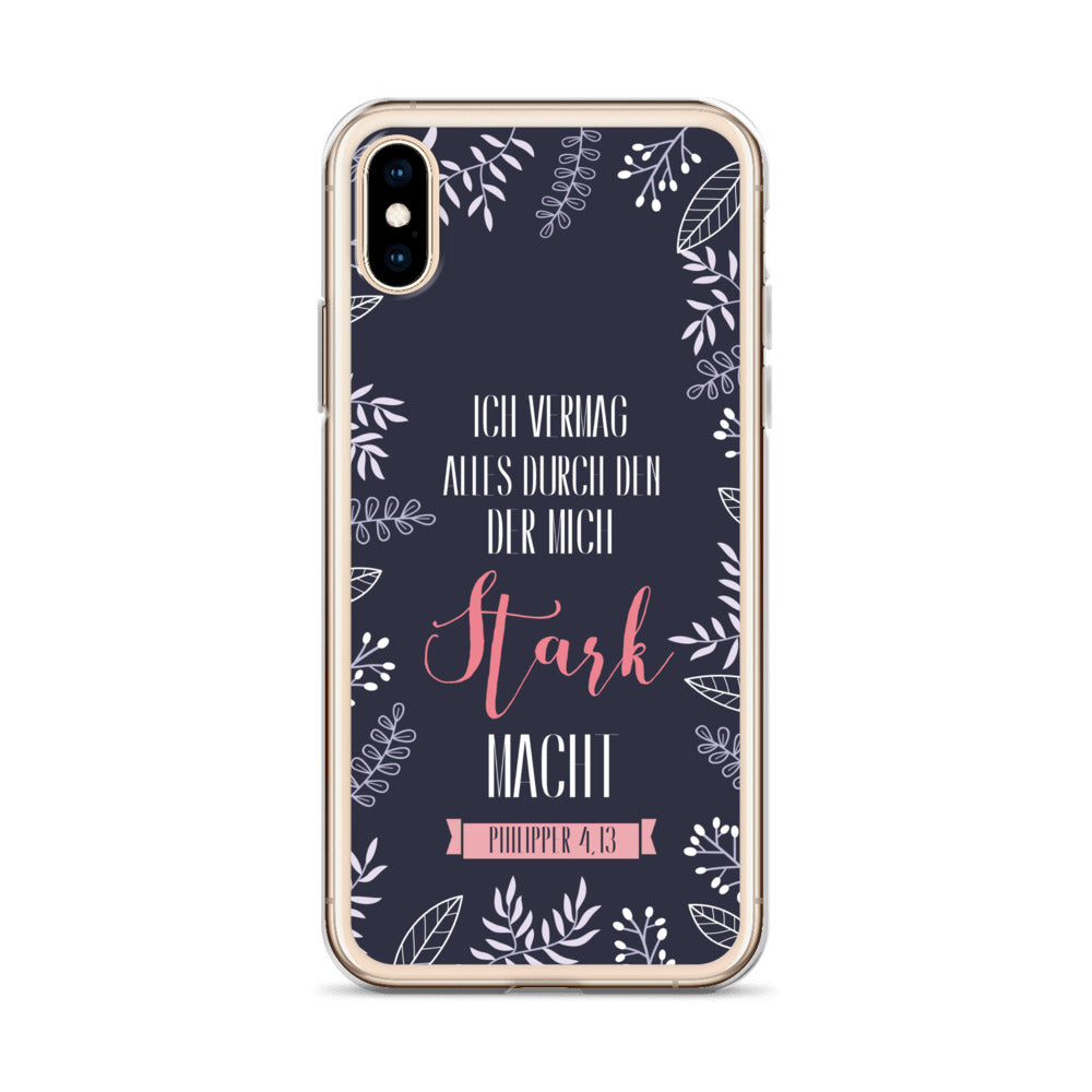 Ich vermag alles durch Christus iPhone-Hülle