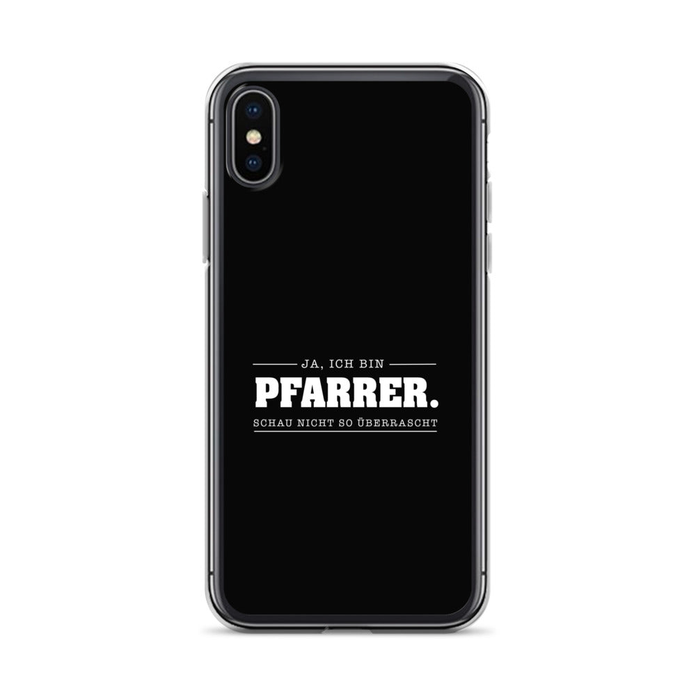 Ja ich bin Pfarrer Schau nicht so überrascht iPhone-Hülle iPhone-Hülle