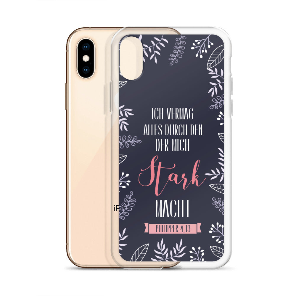 Ich vermag alles durch Christus iPhone-Hülle
