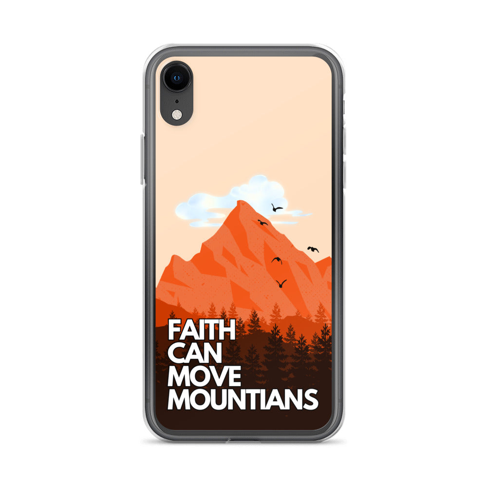 Faith can move Mountains iPhone-Hülle