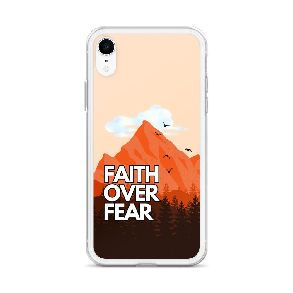 Faith over Fear iPhone-Hülle