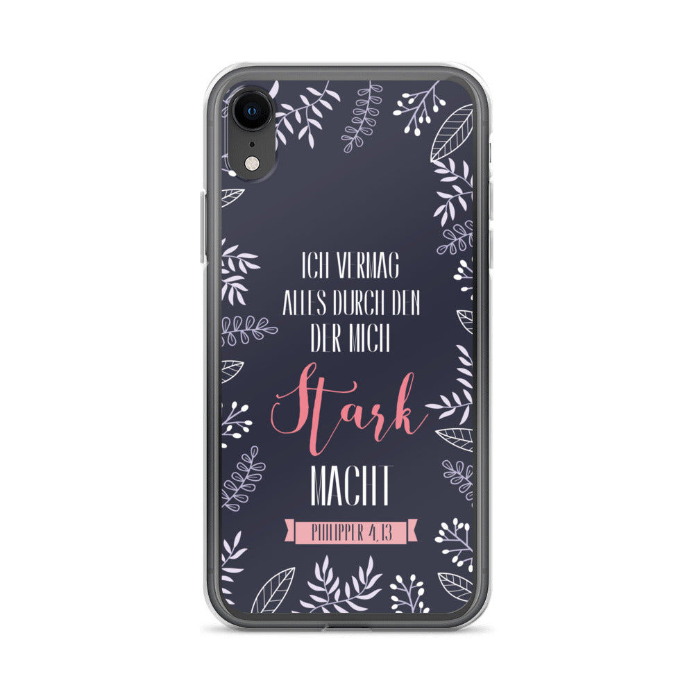 Ich vermag alles durch Christus iPhone-Hülle