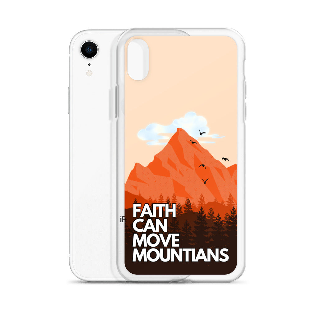 Faith can move Mountains iPhone-Hülle