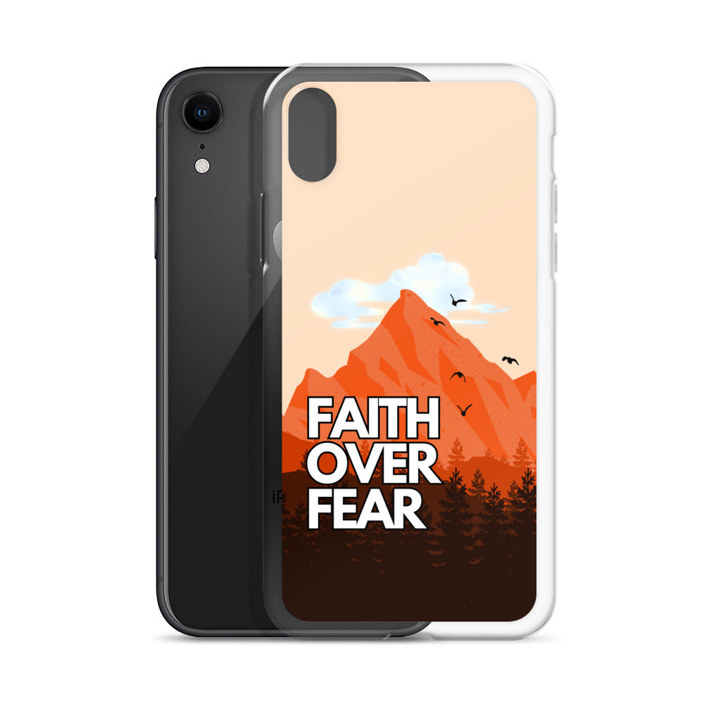 Faith over Fear iPhone-Hülle