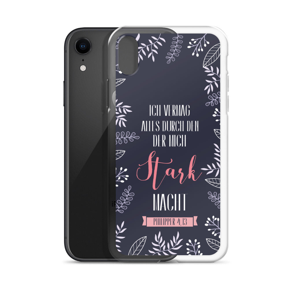 Ich vermag alles durch Christus iPhone-Hülle