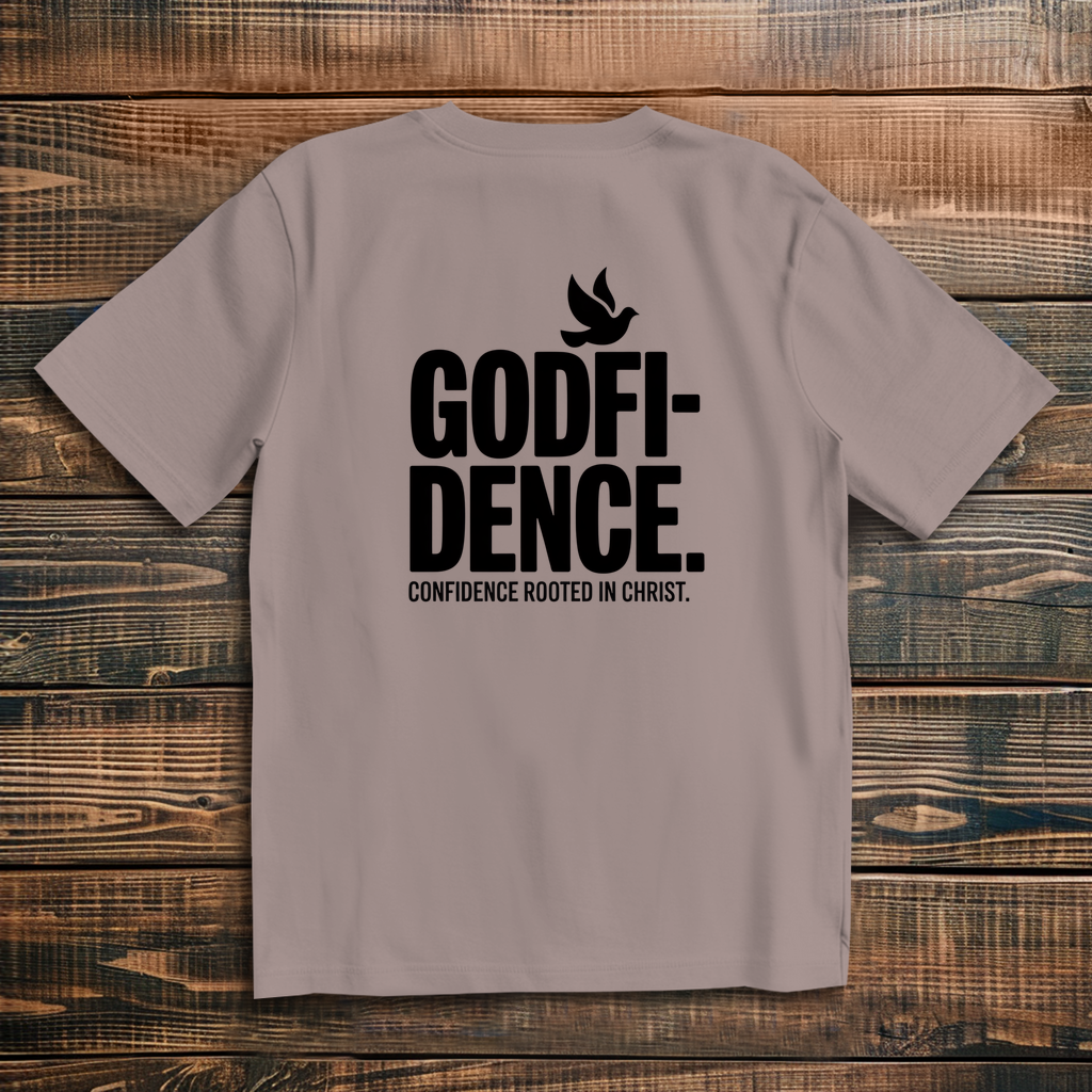 Godfidence - Oversize Backprint T-Shirt