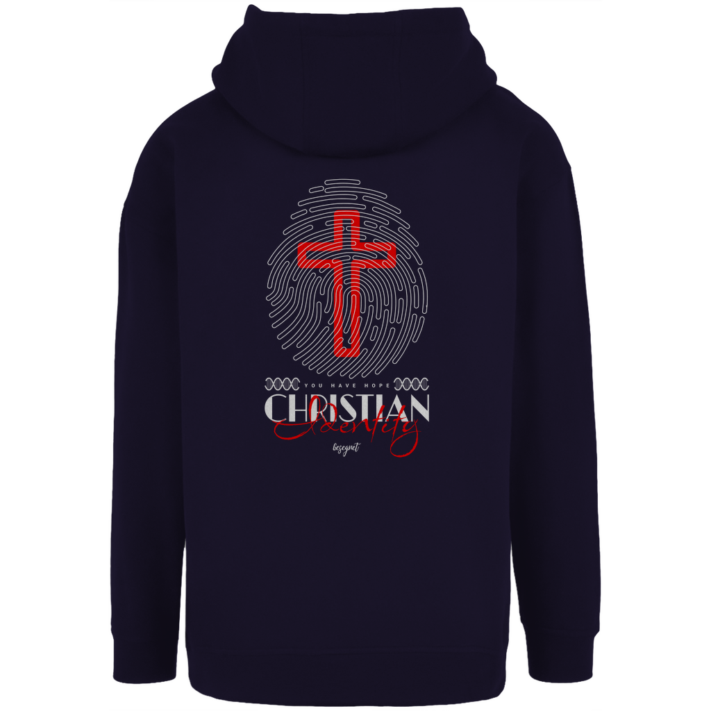 Christian Identity - christlicher Unisex Oversize Hoodie