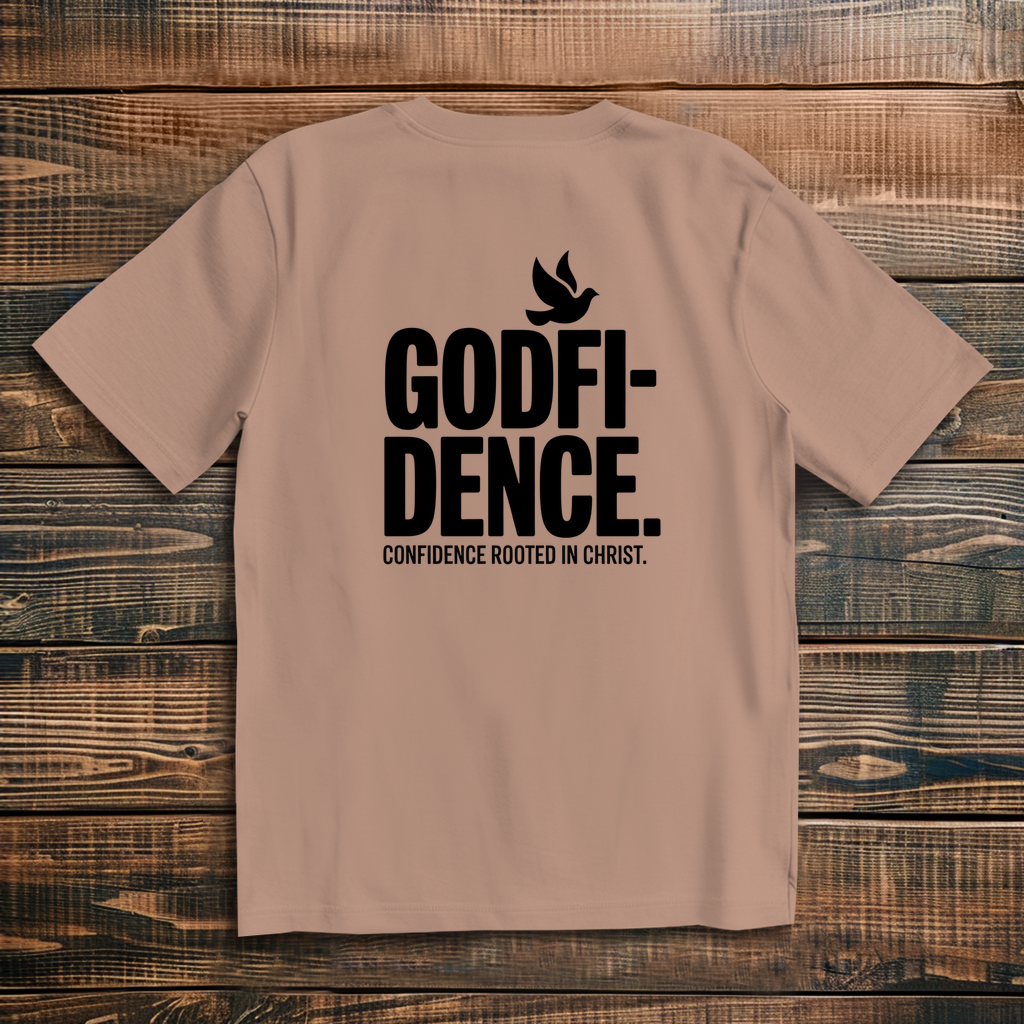 Godfidence - Oversize Backprint T-Shirt