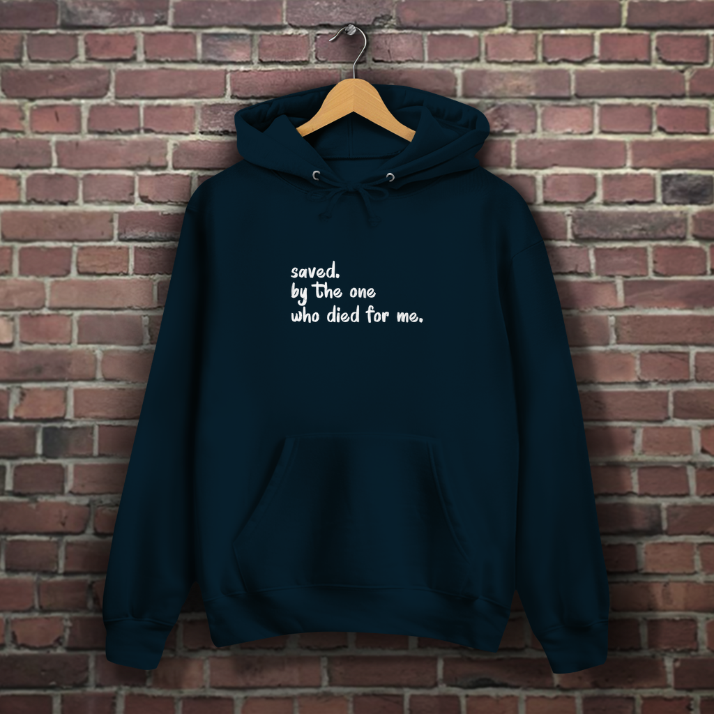 Saved - Christlicher Damen Hoodie