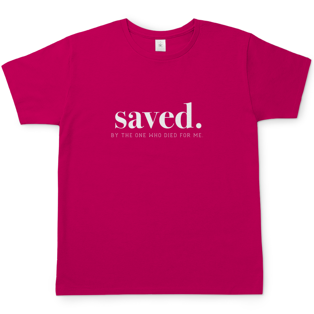 Saved christliches Herren T-Shirt