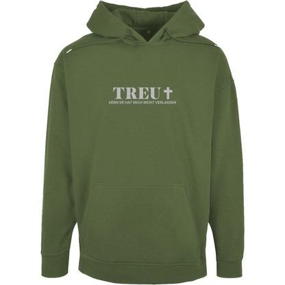 Treu - christlicher Unisex Oversize Hoodie
