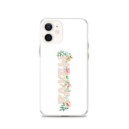 Faith Floral Design - christliche iPhone Handyhülle
