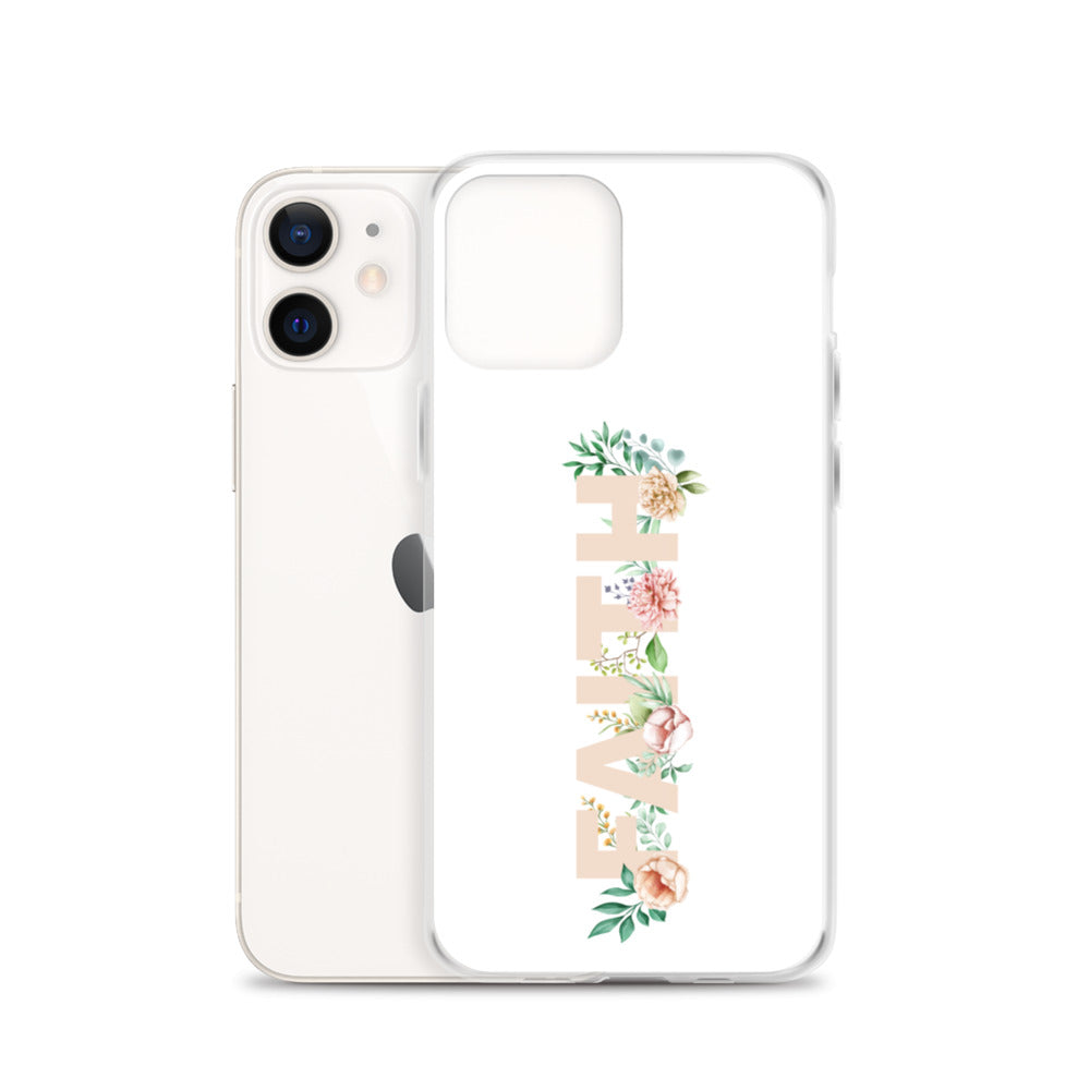 Faith Floral Design - christliche iPhone Handyhülle